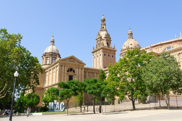Museu Nacional d'Art de Catalunya in Barcelona, Spain