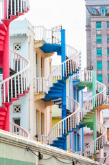 Colorful Staircases