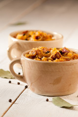 Bigos. The traditional Polish dish.