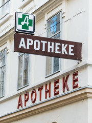 Obraz premium Apotheke