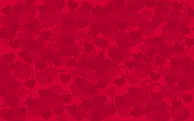 Fototapeta na wymiar Red heart valentine vector