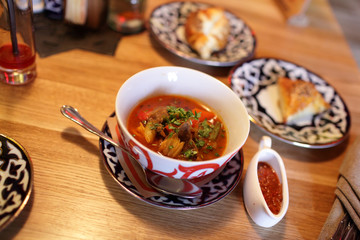 Plate of laghman
