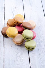 Macarons, Gebäck, bunt, Paris,