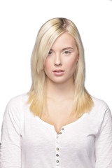 Naklejka premium Junge Frau