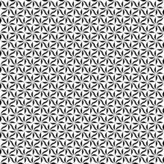 Black and White Decorative Swirl Design Textured Fabric Backgrou