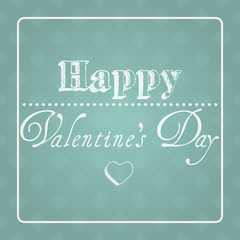 Obraz premium Valentine's Day card illustration