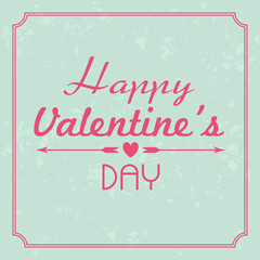 Valentine's Day card illustration