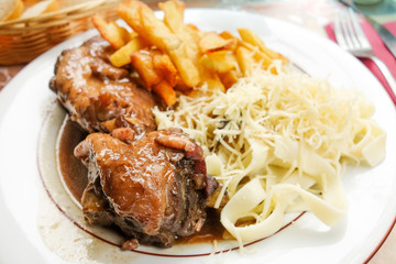 Red wine cock