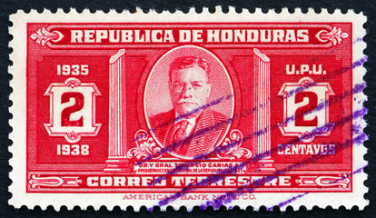 Postage stamp Honduras 1935 President Carias