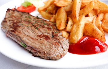 juicy steak beef meat