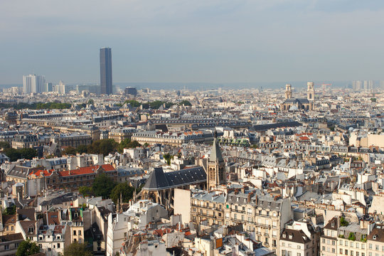 Skyline of Paris.