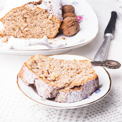 Walnut cake