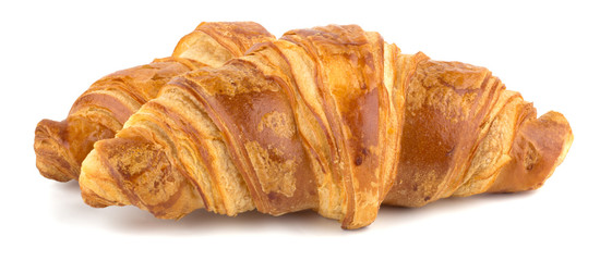 Croissant isolated on white background