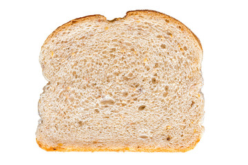 Toast isolated on white