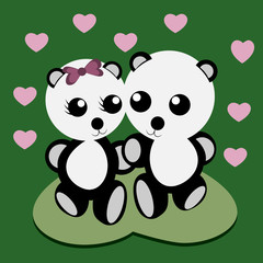 Panda love