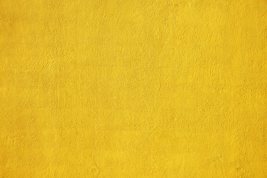 yellow stucco wall
