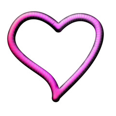Pink heart