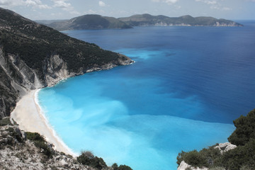 Fototapeta na wymiar greek beach