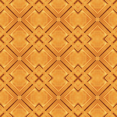 Seamless wooden parquet floor