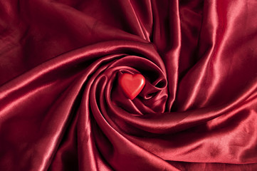 Obraz premium Heart on satin