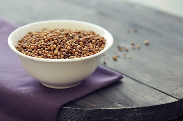 Coriander seeds