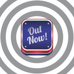 icon button and sticker label theme art