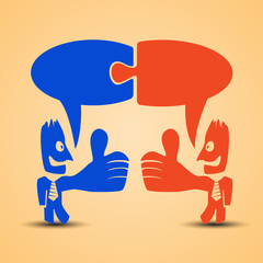 businessmans are talking