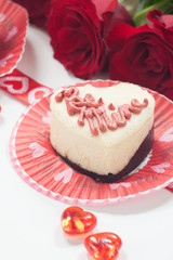 Chocolate And Vanilla Cheesecake