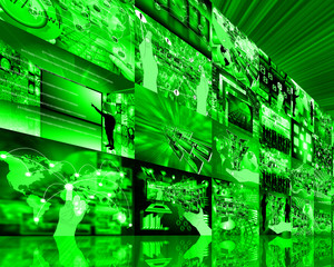 Wall high-tech