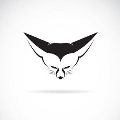 Vector image of an fox head
