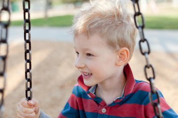 kid at the playground