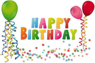 Happy Birthday - Gückwunsch