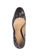 Fashionable women shoe from above