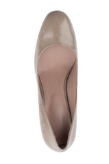 Fashionable women shoe from above