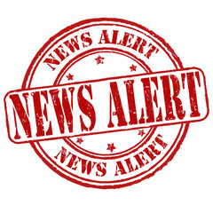 News alert stamp