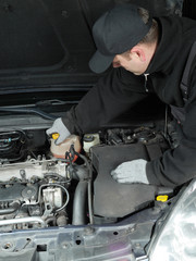 Coolant topping up