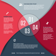 Modern design template for infographics