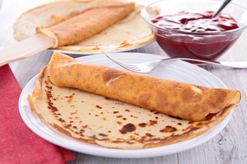 crepe and jam