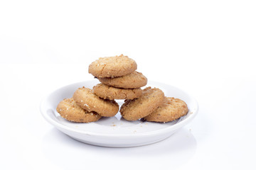 cookies isolated on white background