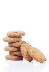 cookies isolated on white background