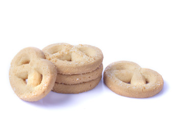 cookies isolated on white background