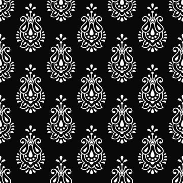 Vector paisley seamless pattern