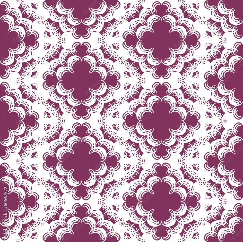 Poster decorative background vector seamless pattern