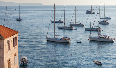 Yachts and boats