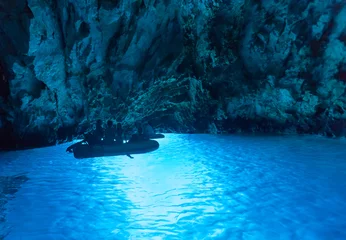 Fotobehang Blue cave © paul prescott