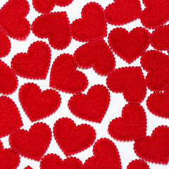 Fototapeta na wymiar valentine hearts
