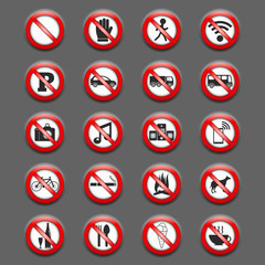 Prohibition Signs