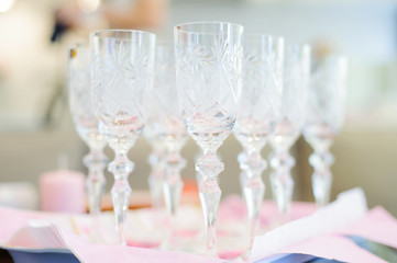 Empty Eelegant Glasses