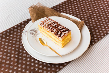 Millefeuille cake
