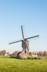 Historic watermill in the Netherlands